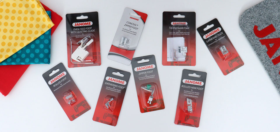 Zestaw stopek do maszyny do szycia