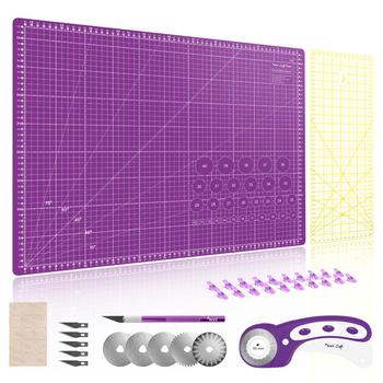  Zestaw akcesoriów do krojenia i cięcia TEXI CRAFT PURPLE (60 x 45 cm), fig. 1 