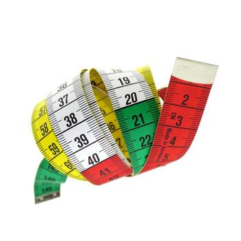  Centymetr krawiecki, miara uniwersalna, trójkolorowa, fig. 1 