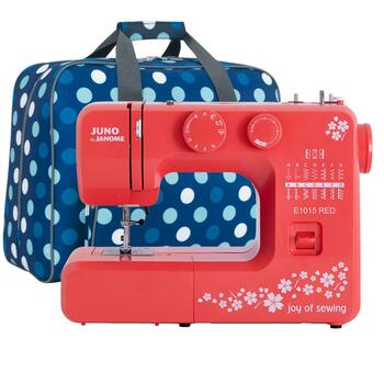  Maszyna do szycia Juno E1015 RED + torba na maszynę, fig. 1 