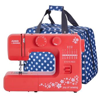  Maszyna do szycia Juno E1015 RED + torba na maszynę, fig. 1 