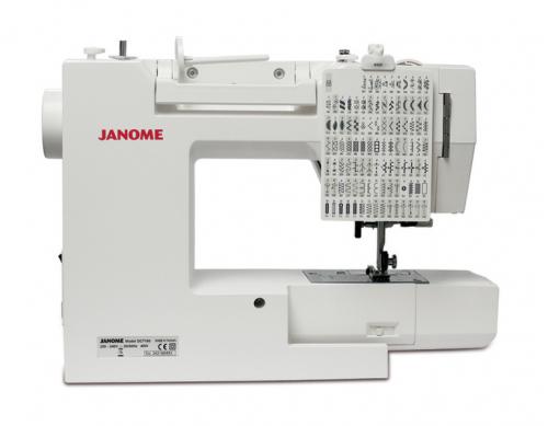  JANOME DC7100, fig. 6 