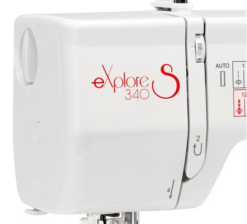 Regulacja docisku stopki w maszynie do szycia Elna eXplore 340S