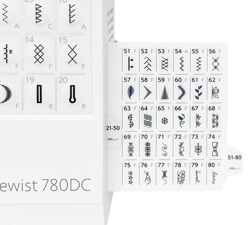  Maszyna do szycia JANOME 780DC [OUTLET], fig. 10 