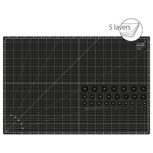  Zestaw akcesoriów do krojenia i cięcia TEXI CRAFT BLACK (90 x 60 cm), fig. 2 