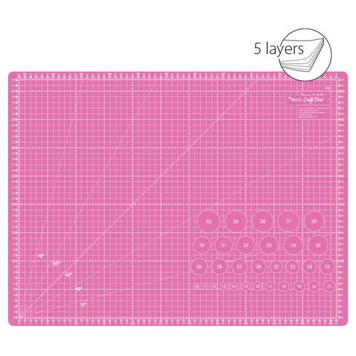  Zestaw akcesoriów do krojenia i cięcia TEXI CRAFT PINK (60 x 45 cm), fig. 2 