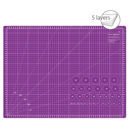  Zestaw akcesoriów do krojenia i cięcia TEXI CRAFT PURPLE (60 x 45 cm), fig. 2 