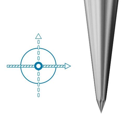  Igły do tkanin, microtexu, jedwabiu Schmetz 16x231 SPI / DBx1 SPI do stebnówek, fig. 3 