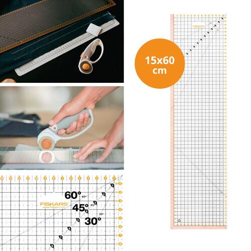  Linijka do patchworku i quiltingu Fiskars (15 x 60 cm), fig. 4 