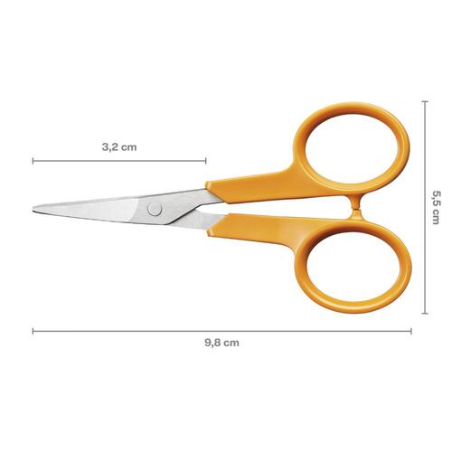  Nożyczki Fiskars do haftu z zakrzywionym czubkiem (10 cm), fig. 3 