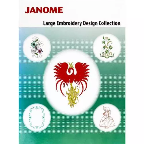  Kolekcja dużych haftów dla hafciarki Janome MC500E, fig. 1 