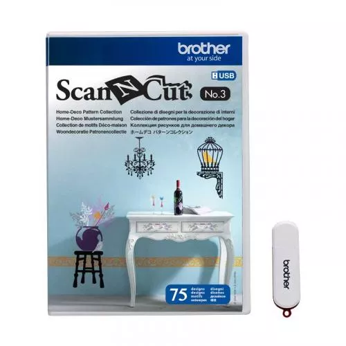  Pendrive z wzorami Home-Deco Brother ScanNcut, fig. 1 