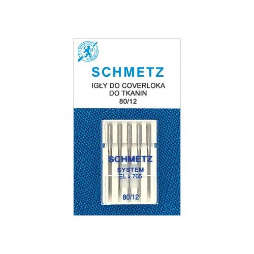  Igły do coverów i coverloków ELx705 do tkanin Schmetz (różne rozmiary), fig. 1 