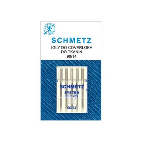  Igły do coverów i coverloków ELx705 do tkanin Schmetz (różne rozmiary), fig. 1 