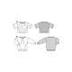  Wykrój krawiecki BURDA na bluzę o prostym kroju z ozdobnymi szwami, fig. 10 